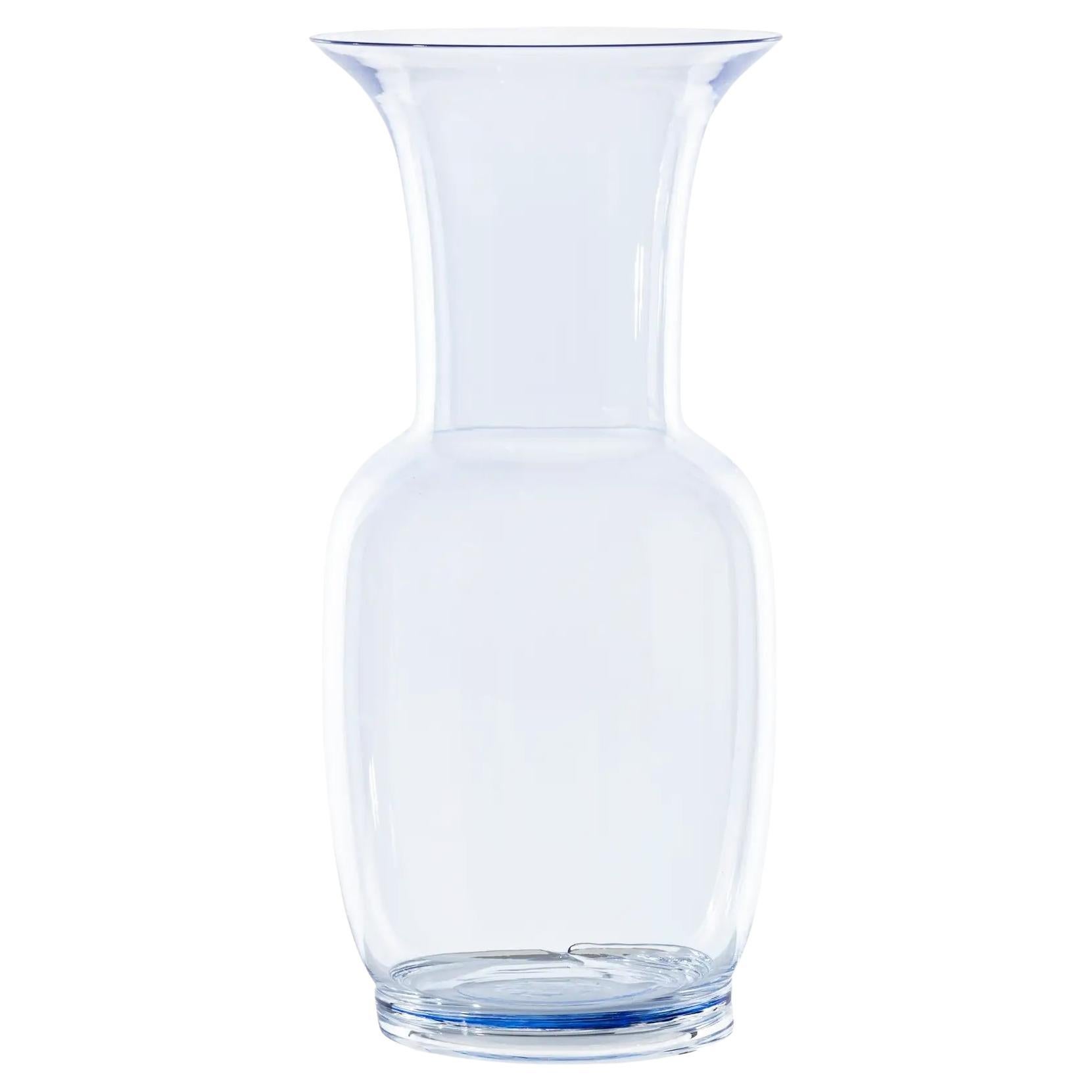 Venini Opalino 706.38 Small - Iceberg - Murano Glass Vase - Damiani