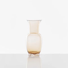 Venini Opalino 706.38 Pequeño - Melocotón - Jarrón de cristal de Murano - Damiani
