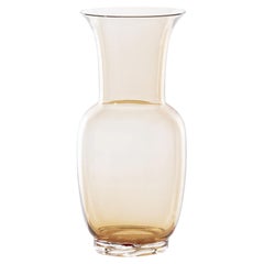 Venini Opalino 706.38 Pequeño - Melocotón - Jarrón de cristal de Murano - Damiani