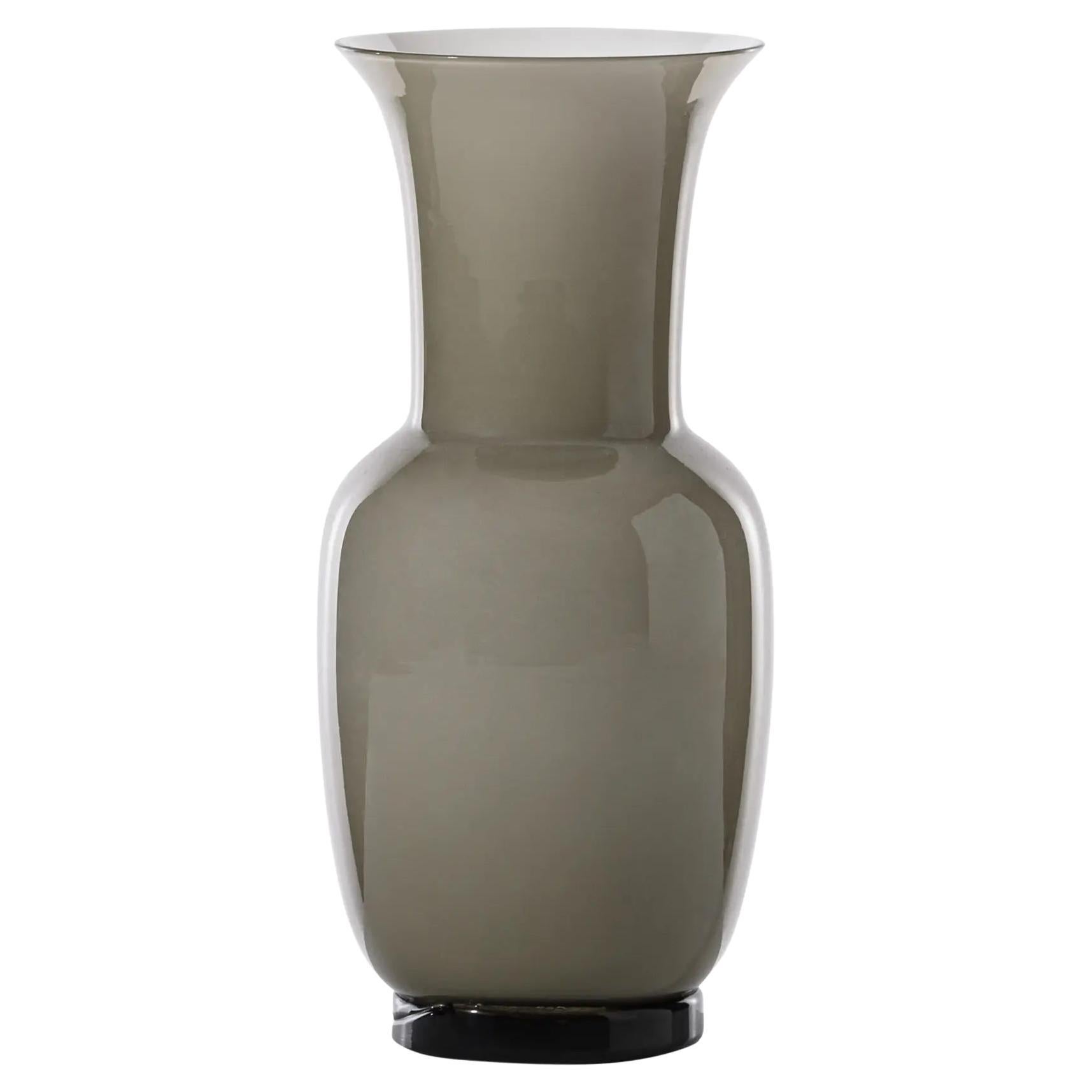 Venini Opalino 706.38 Small - Talpa - Murano Glass Vase - Damiani For Sale