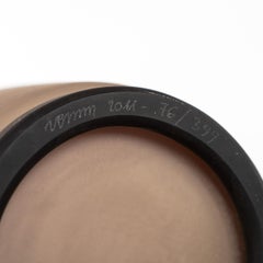 VENINI Opalino 90th vase Gray, Gold and Red Glass, 2011 Limited Edition 76/399