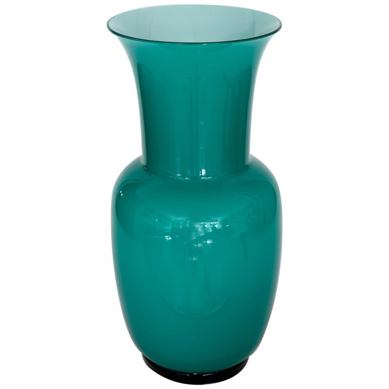 Venini Opalino Glass Venice Signed Venini and Dated 1991, Murano For