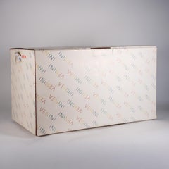 VENINI Opalino Vase Weintraube Farbe Glas Limitierte Auflage 94/199 Jahr 2010