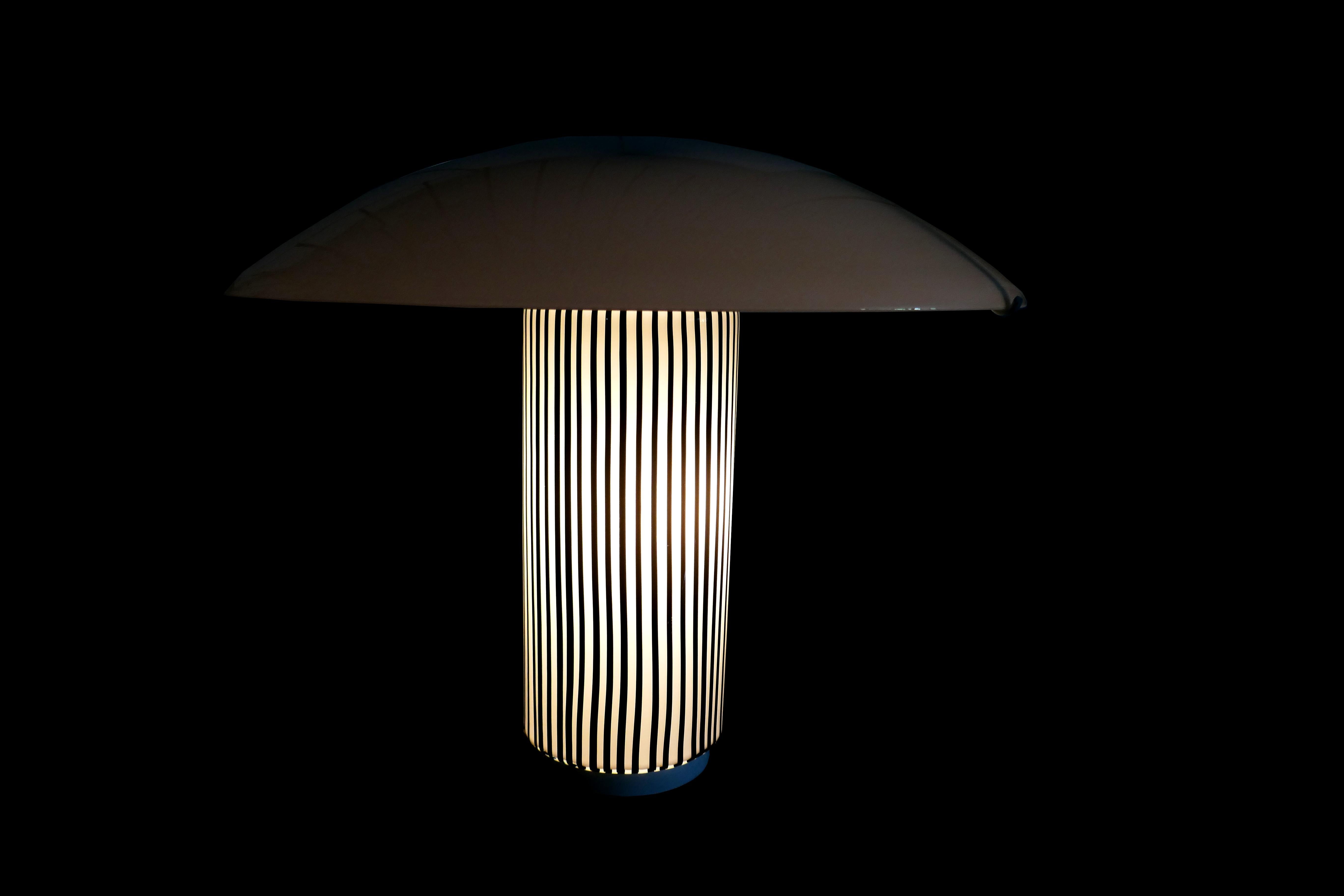 Venini or Effetre Tagliapietra table lamp In Good Condition For Sale In Lugo, IT
