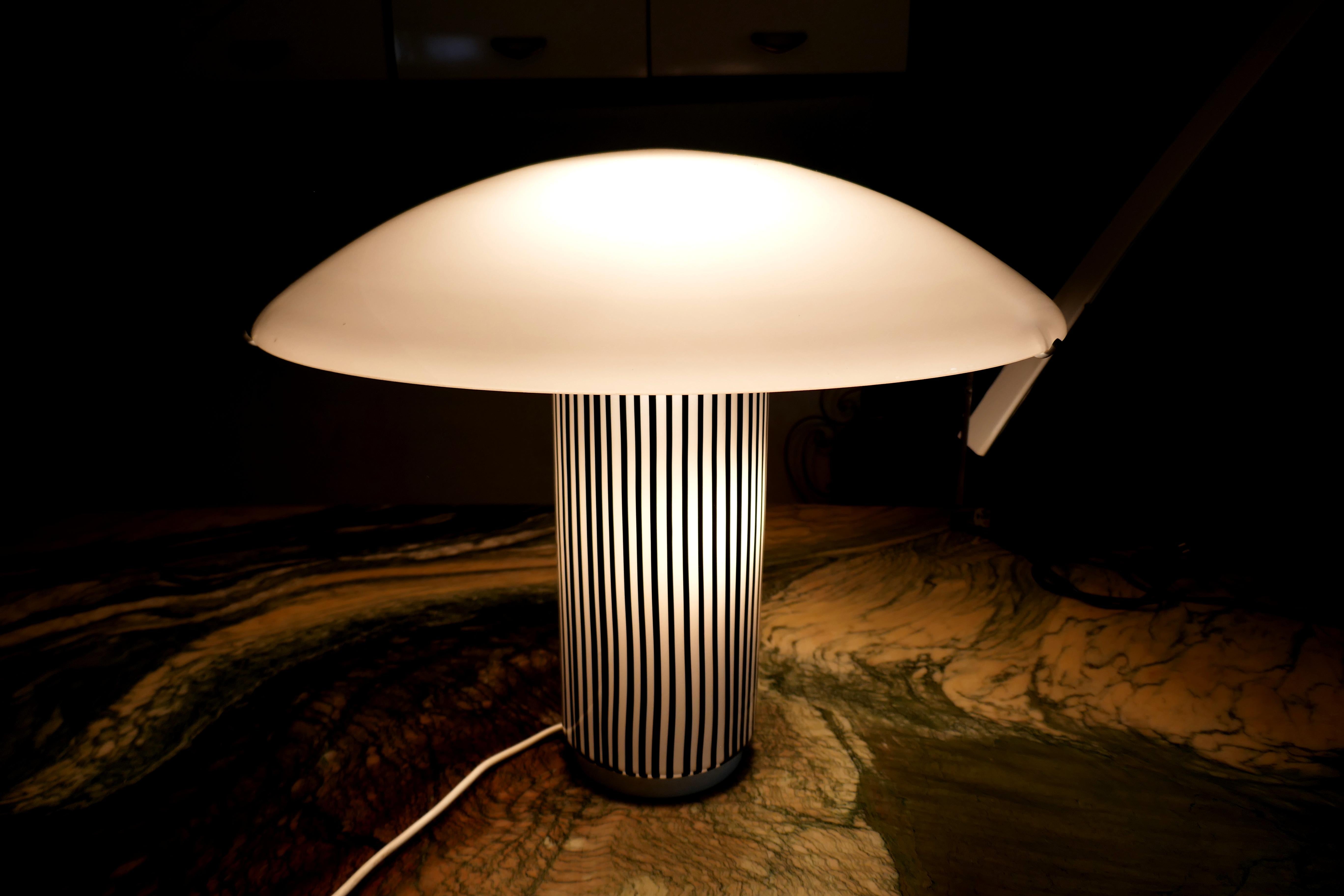 Venini or Effetre Tagliapietra table lamp For Sale 1