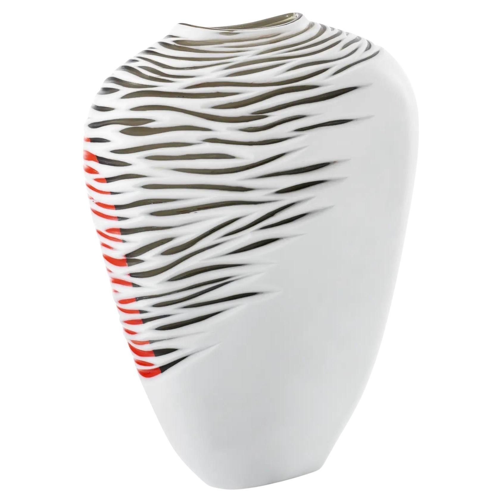 Venini Paladini Celati 789.21 Glass Sculpture design Emmanuel Babled Damiani in vendita