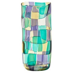 Venini Pezzato Grande 704.08 Glasvase - Design Fulvio Bianconi - Damiani
