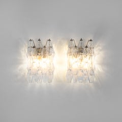 Venini Poliedri wall light, set of 2