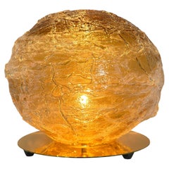 Murano Glass Table Lamp by Venini, Primordiale Series, Italy, 2011