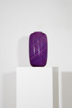 Venini Purple Vase
