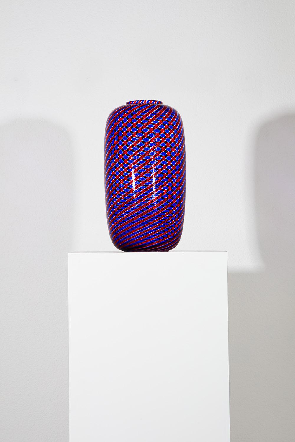XIX secolo Venini Vaso viola in vendita