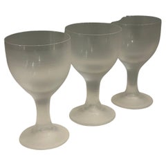 Venini Rare High Society Inciso Wine Glasses Set of 3