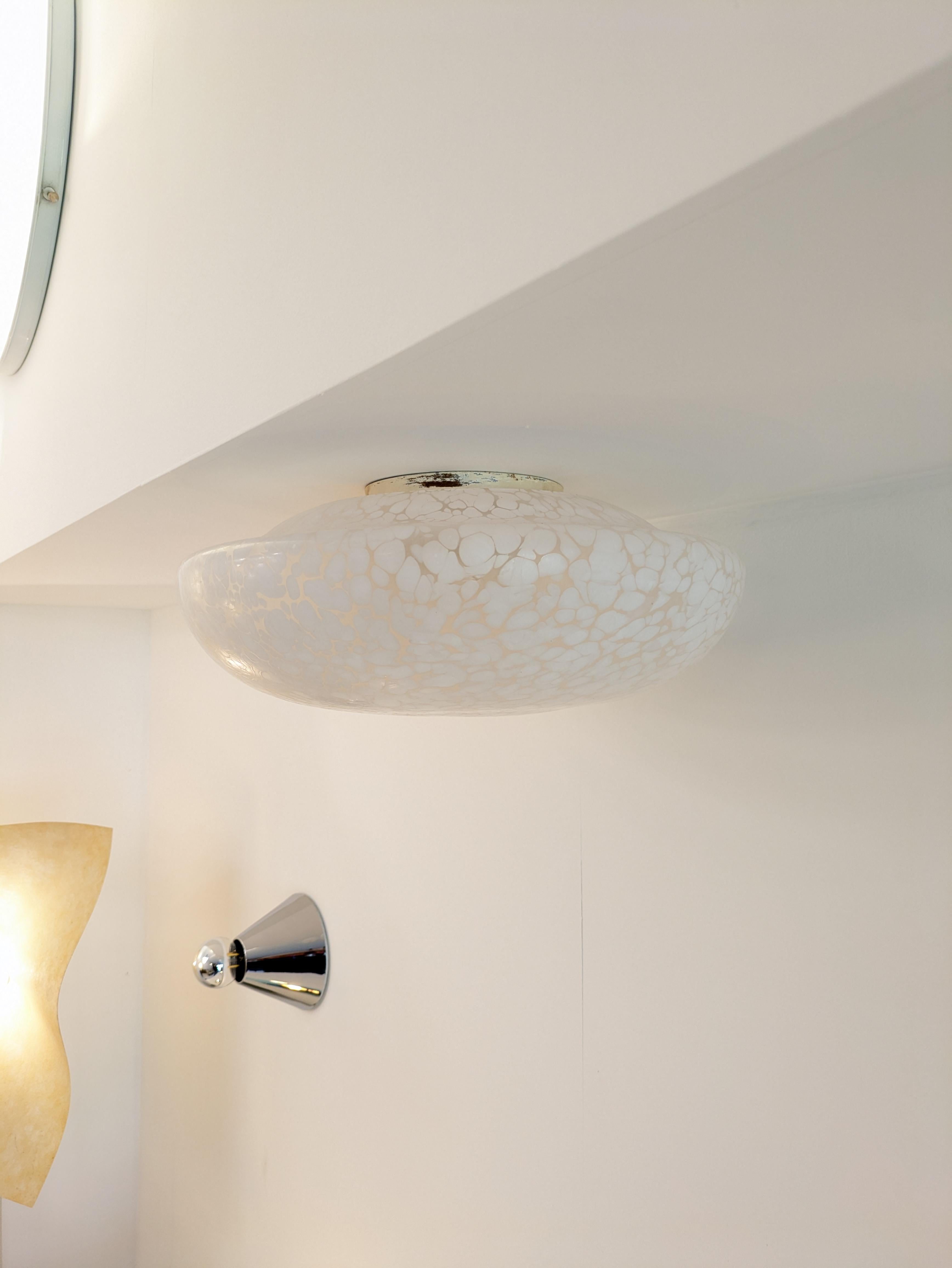Venini SAS montatura da soffitto, vetro italiano di Murano 1960 in vendita 6