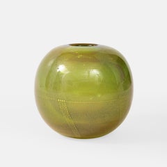 Venini Sommersi Oro Murano Glass Vase, Italy, 1990