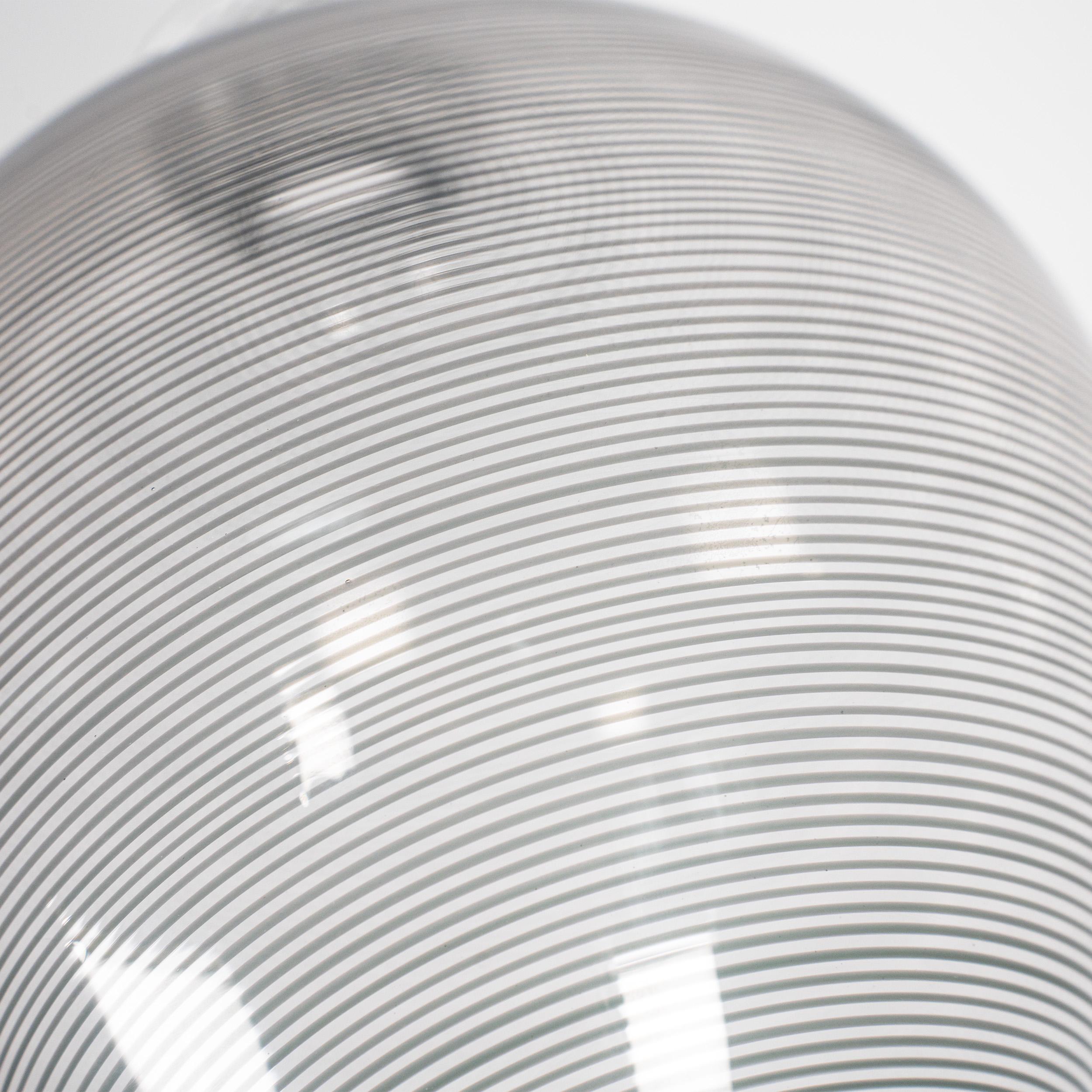 Venini vaso speciale Veronese nero Filigrana Vetro di Murano Edizione Limitata. 6/99 2013 in vendita 3