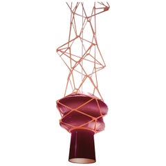 Venini Stelle Filanti Pendant Light in Violet by Atelier Oï