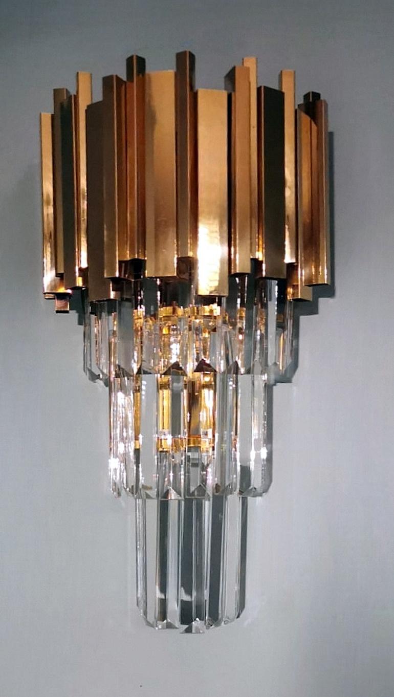 Mid-Century Modern Venini Style Applique With 