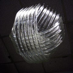 Venini Style Murano Glass Chandelier