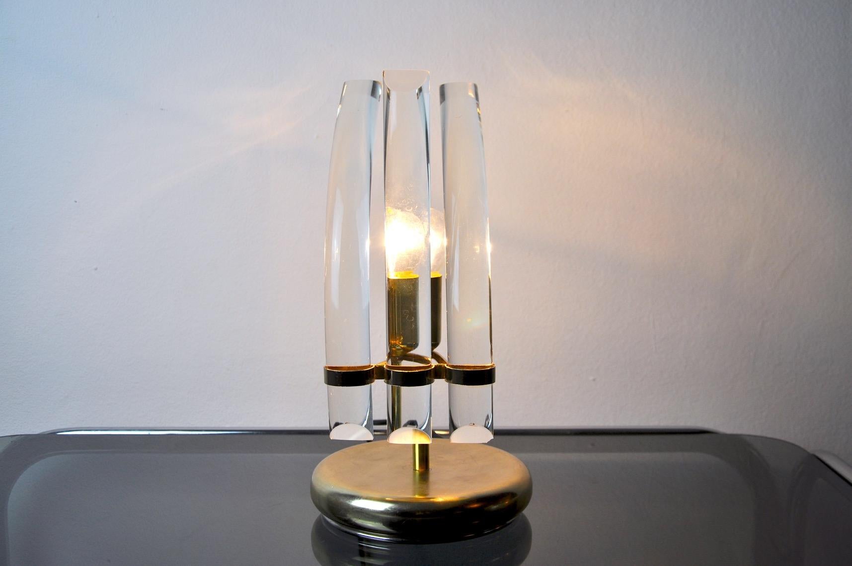 Fin du 20e siècle Lampe de bureau Venini, 1970, Italie en vente