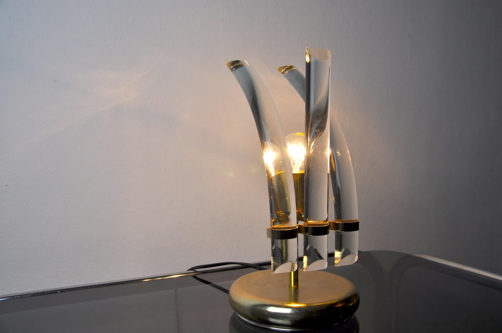 Venini Table Lamp, 1970, Italy For Sale 1