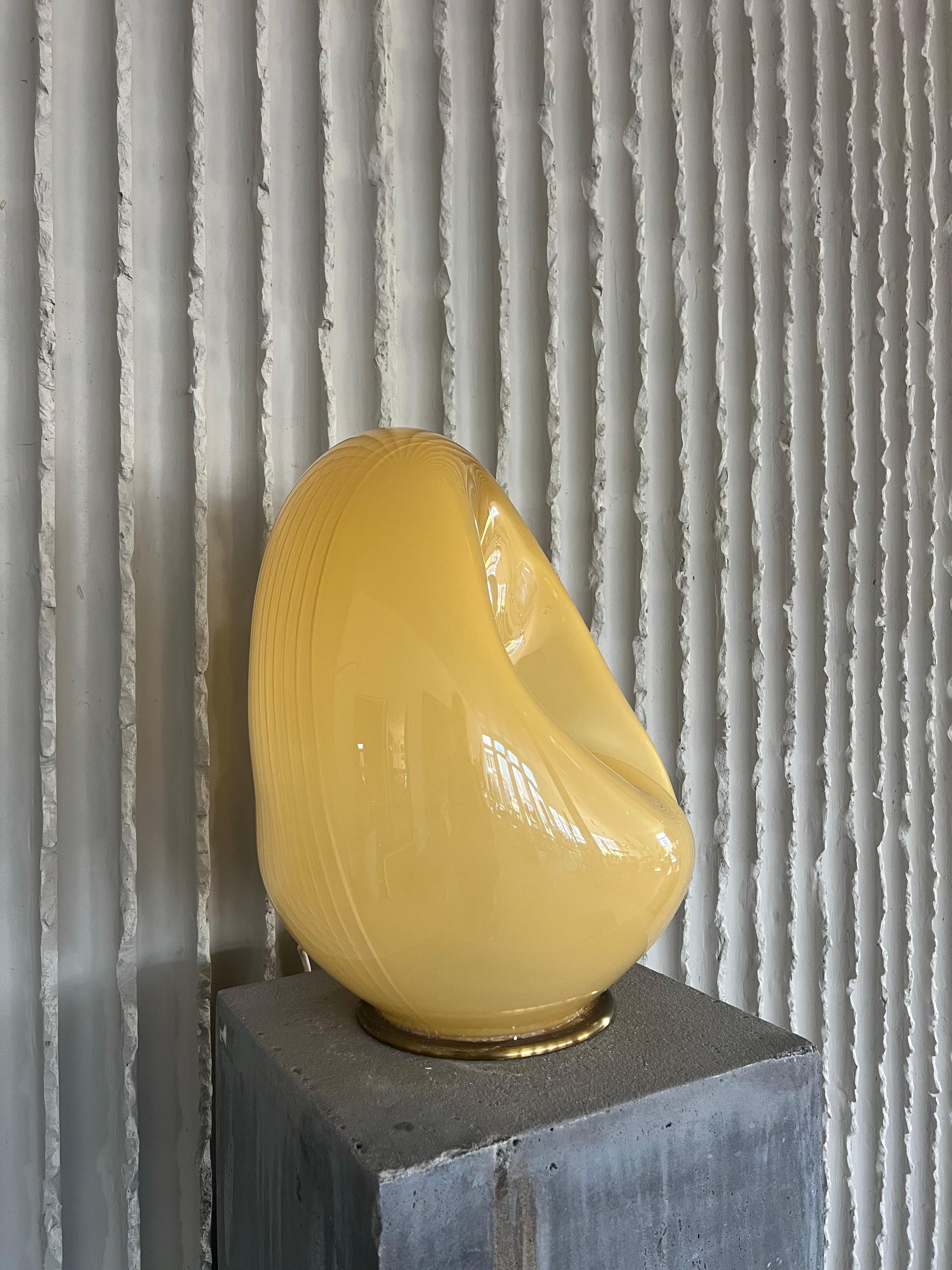 Milieu du XXe siècle Lampe de table Venini par Carlo Scarpa en vente