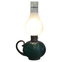 Venini Table Lamp Murano Glass Brass, 1940, Italy