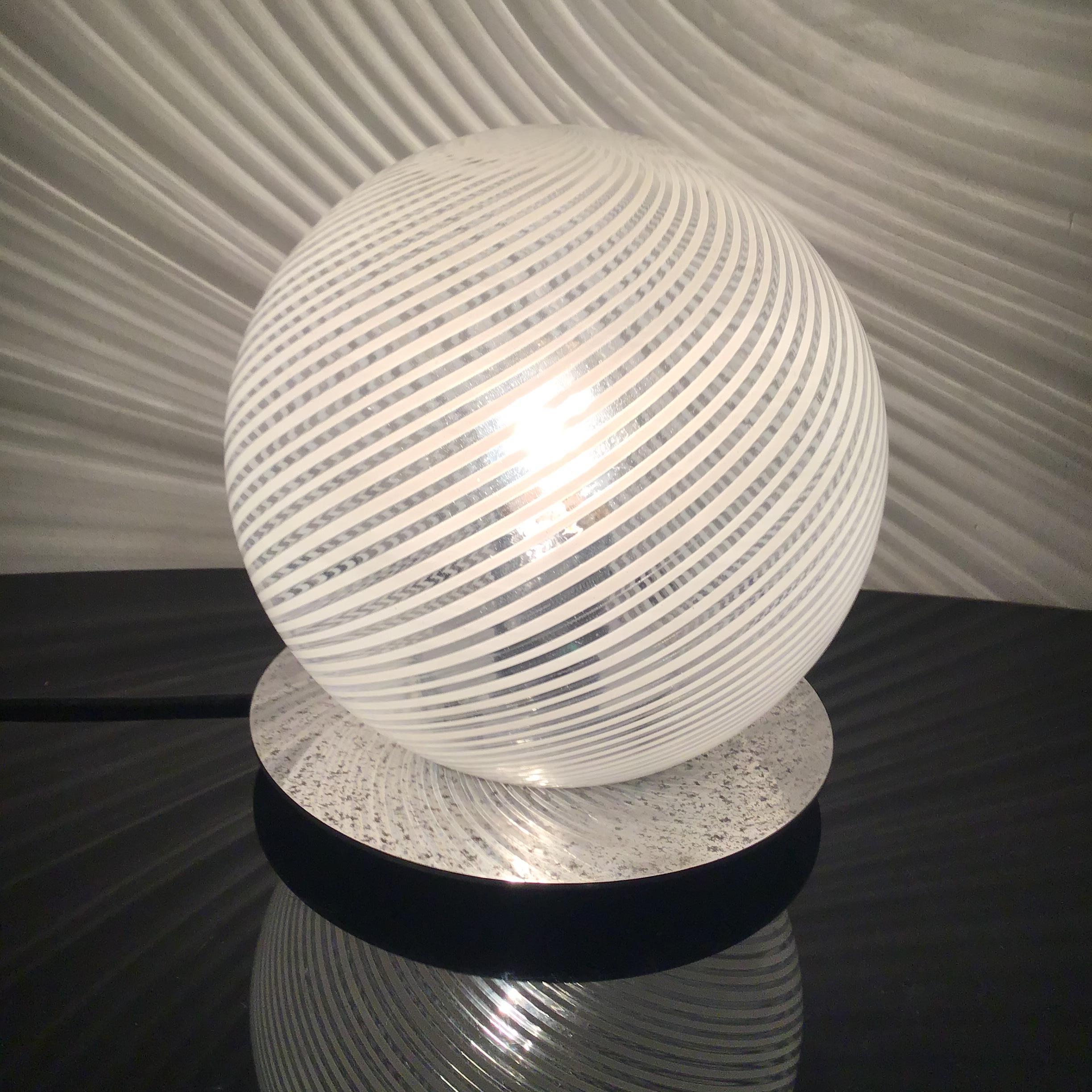 Lampe de table Venini.