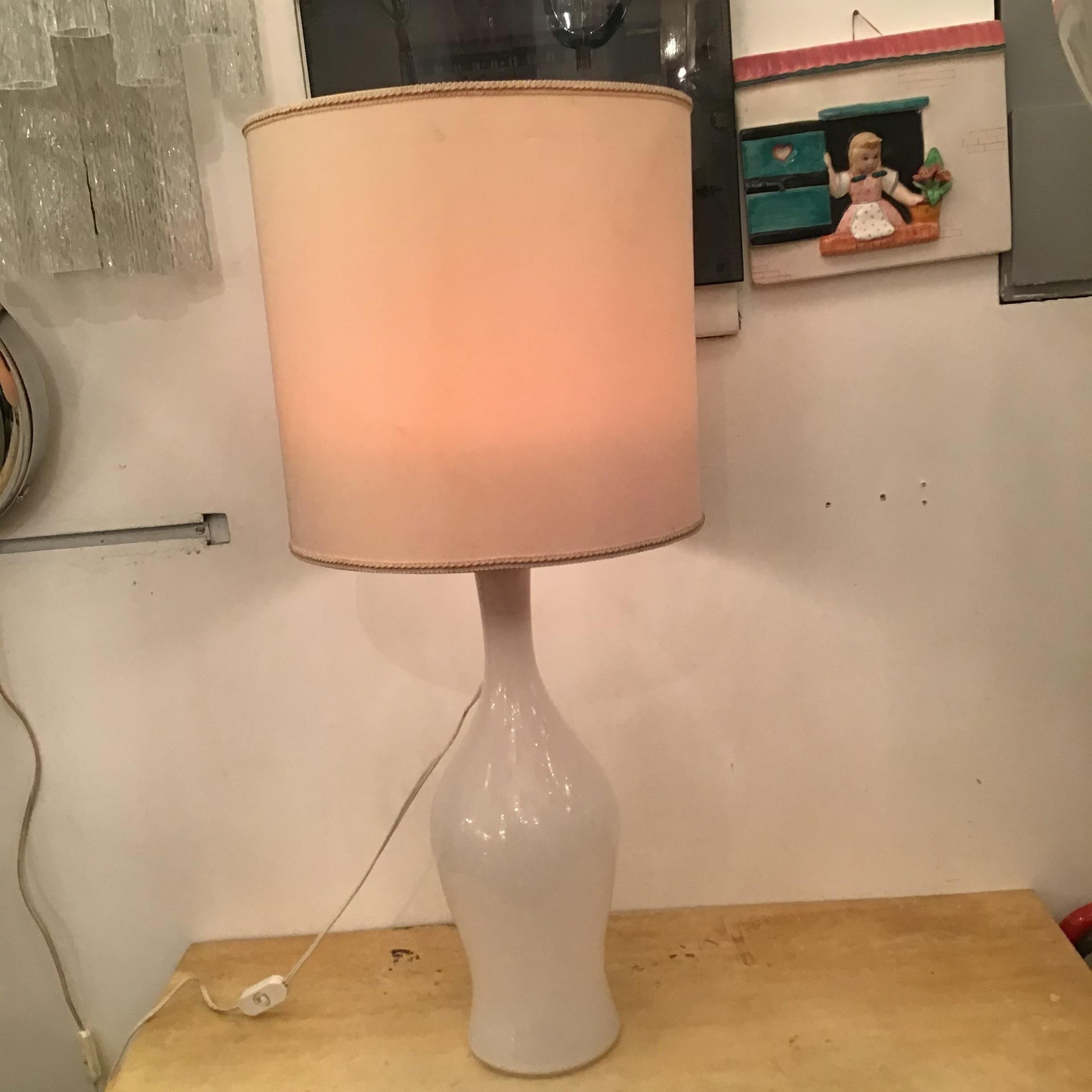 Lampe de bureau Venini en verre de Murano signée Venini, Italie, 1960 en vente 6