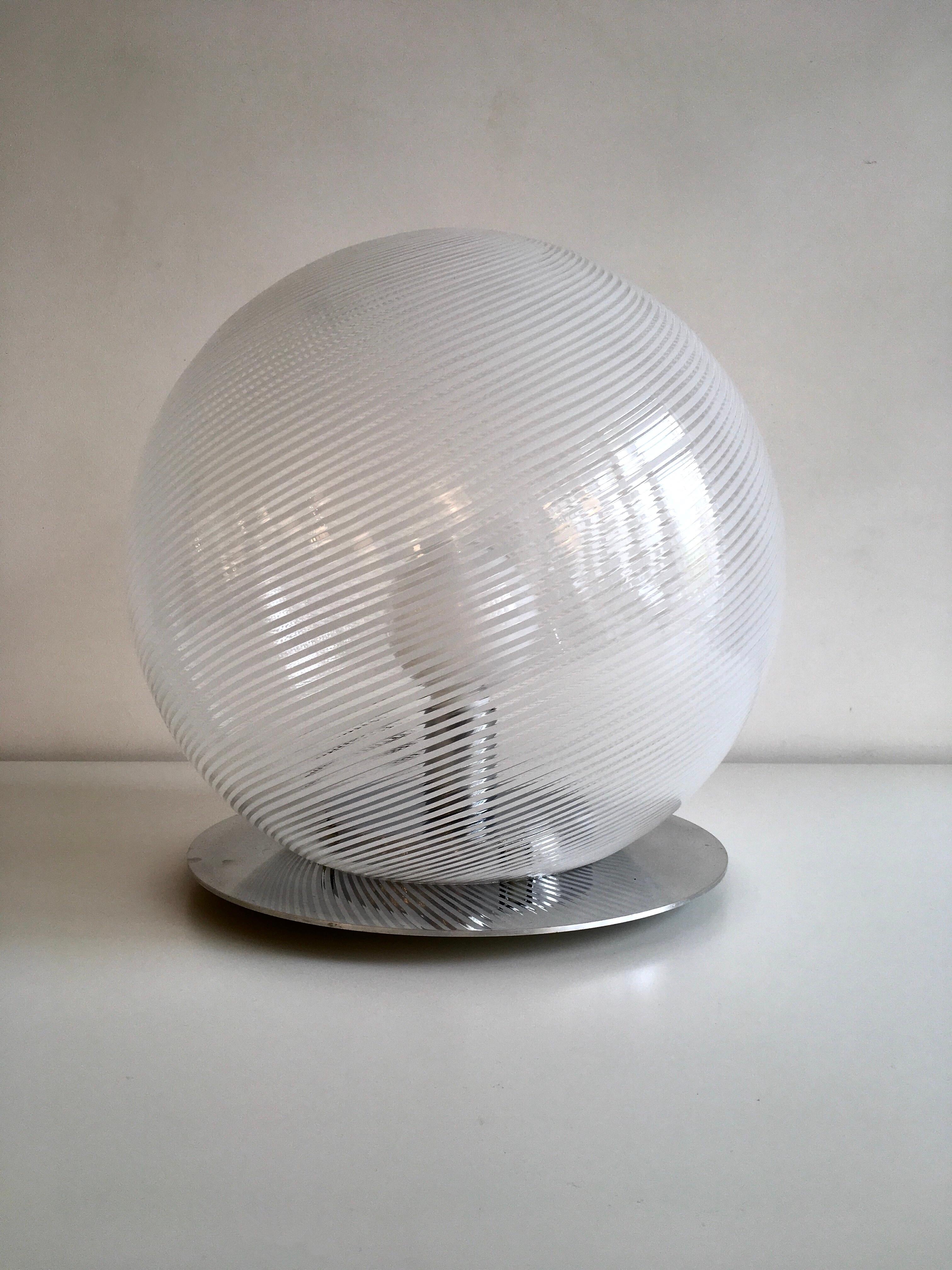 Venini Tessuto Lamp In Good Condition In PARIS, FR