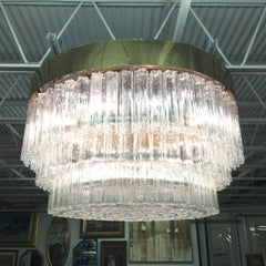 Venini 'Tronchi" Round Ballroom Chandelier