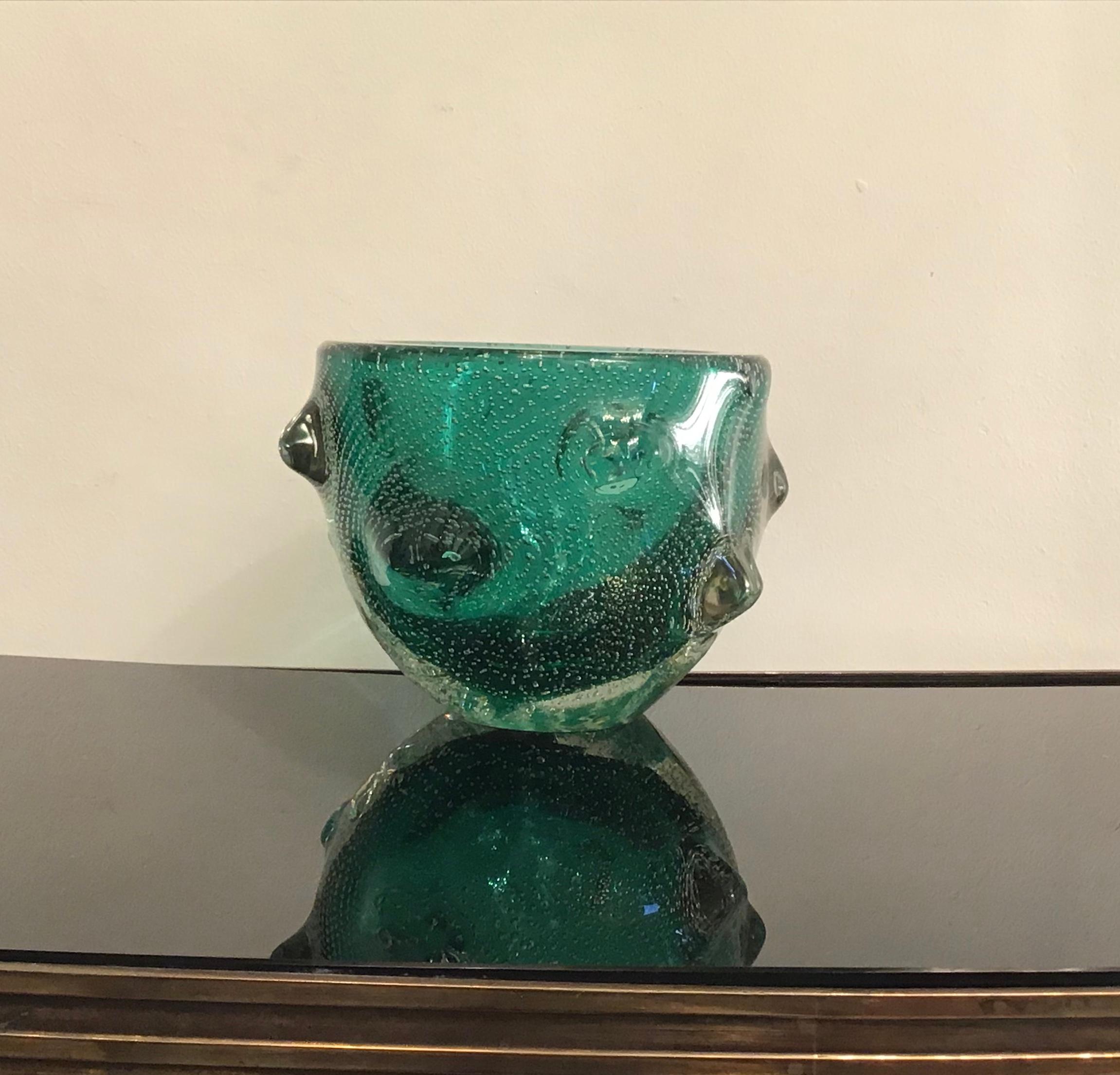 Other Venini Vase “Bugne” Murano Glass, 1940, Italy For Sale