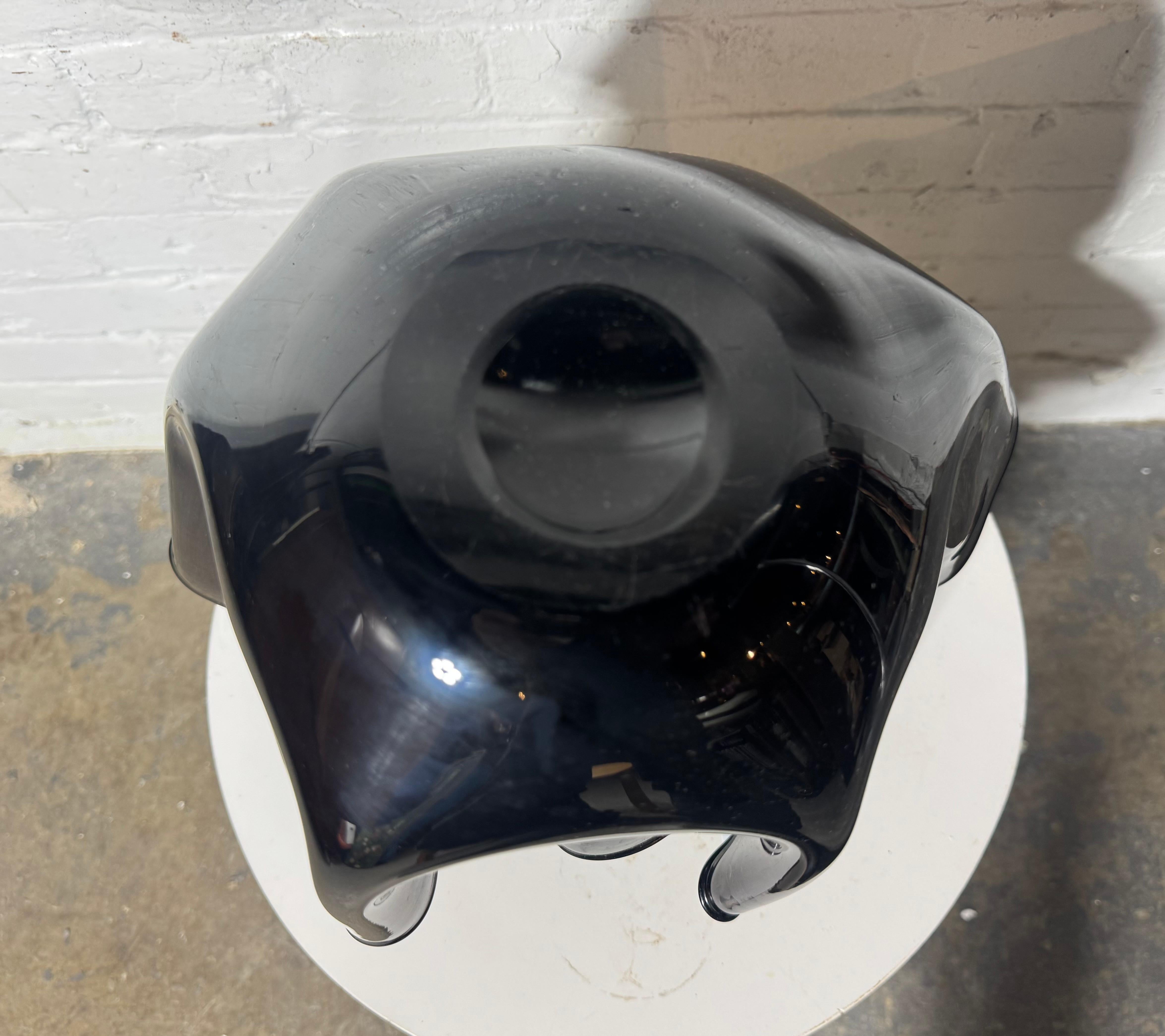 Mid-Century moderno Venini Vaso Fazzoletto di Fulvio Bianconi 1950s in vendita