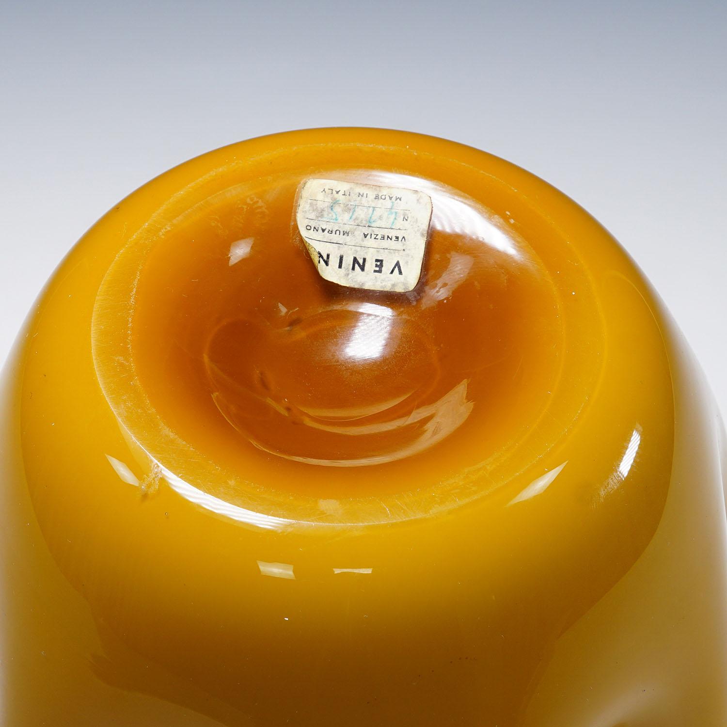 Metà XX secolo Venini Vaso Fazzoletto di Fulvio Bianconi  1950s in vendita
