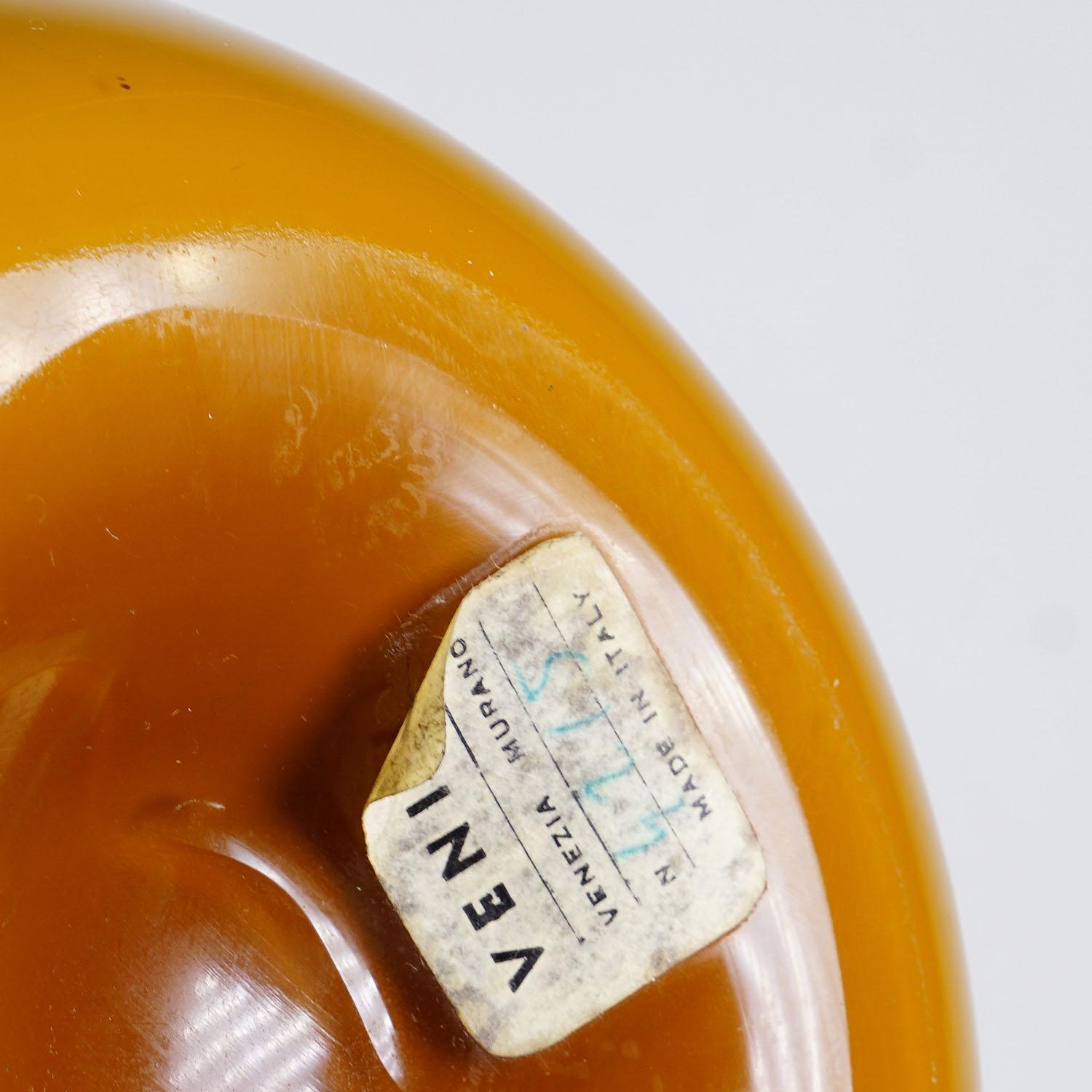 Vetro artistico Venini Vaso Fazzoletto di Fulvio Bianconi  1950s in vendita