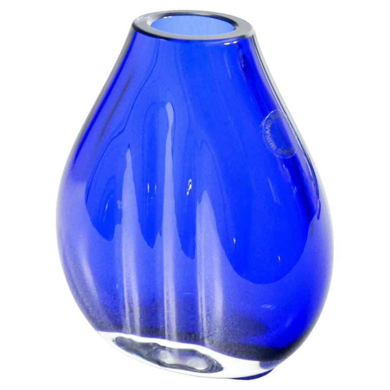VENINI vase in Murano blown glass. Italy, 2000 For Sale at 1stDibs