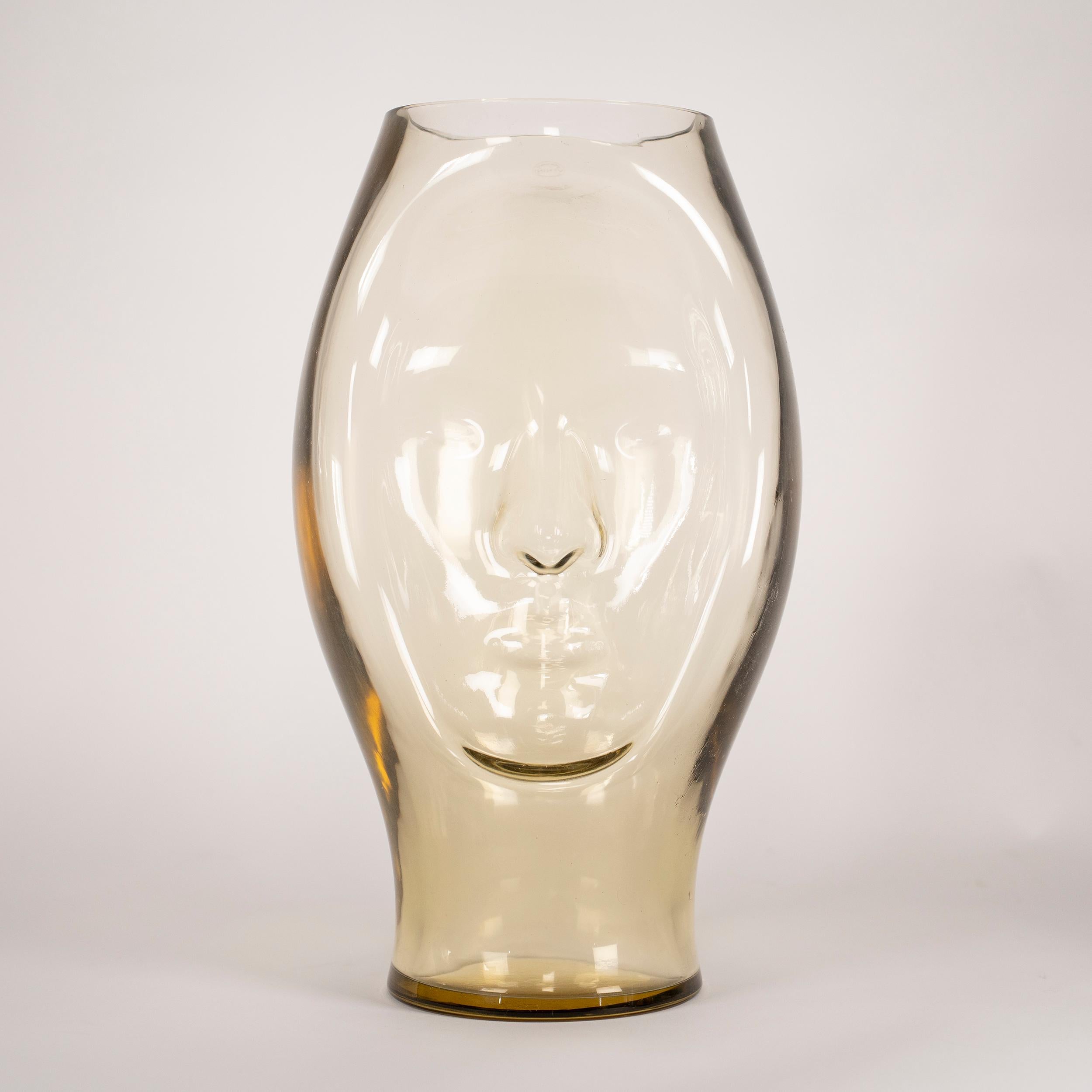 Venini vaso Paglia di Murano in vetro di Murano Edizione numerata 14, firmato 2014 in vendita 3