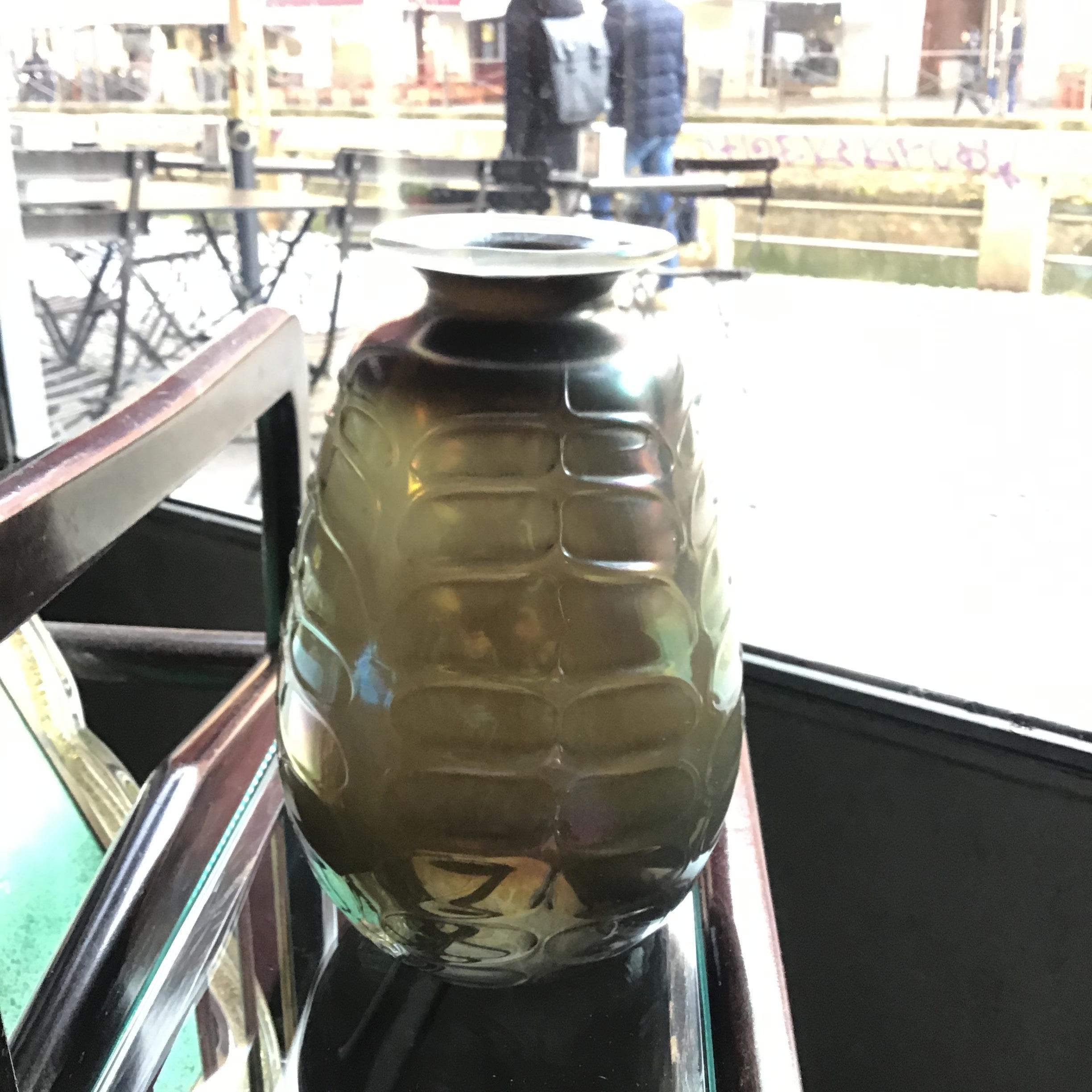 VENINI Vase Murano Glass iridato 1950 Italy in vendita 10