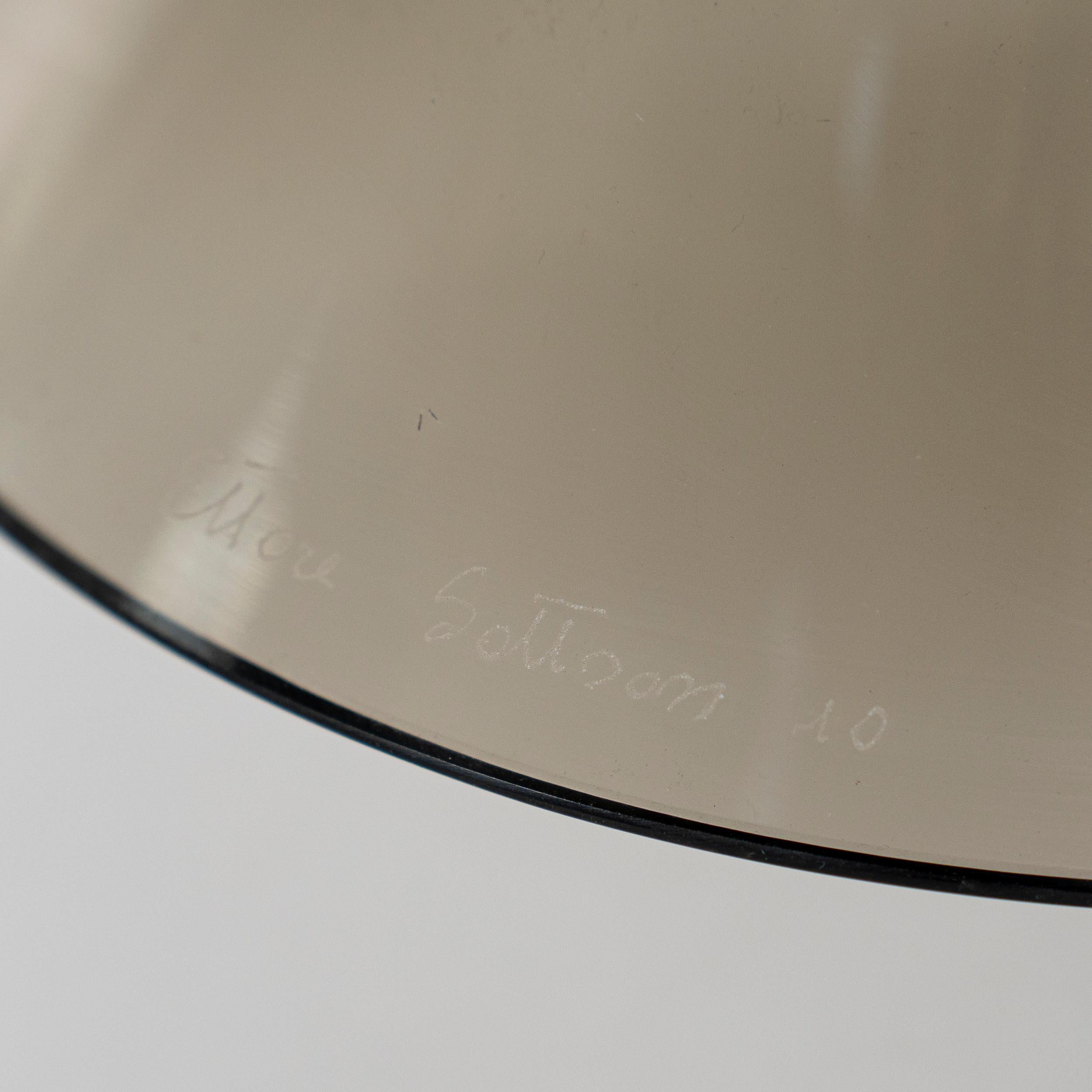 Venini vaso Oman in vetro di Murano Edizione numerata 10, firmato 2015 Sottsass In condizioni ottime in vendita a Venezia, IT