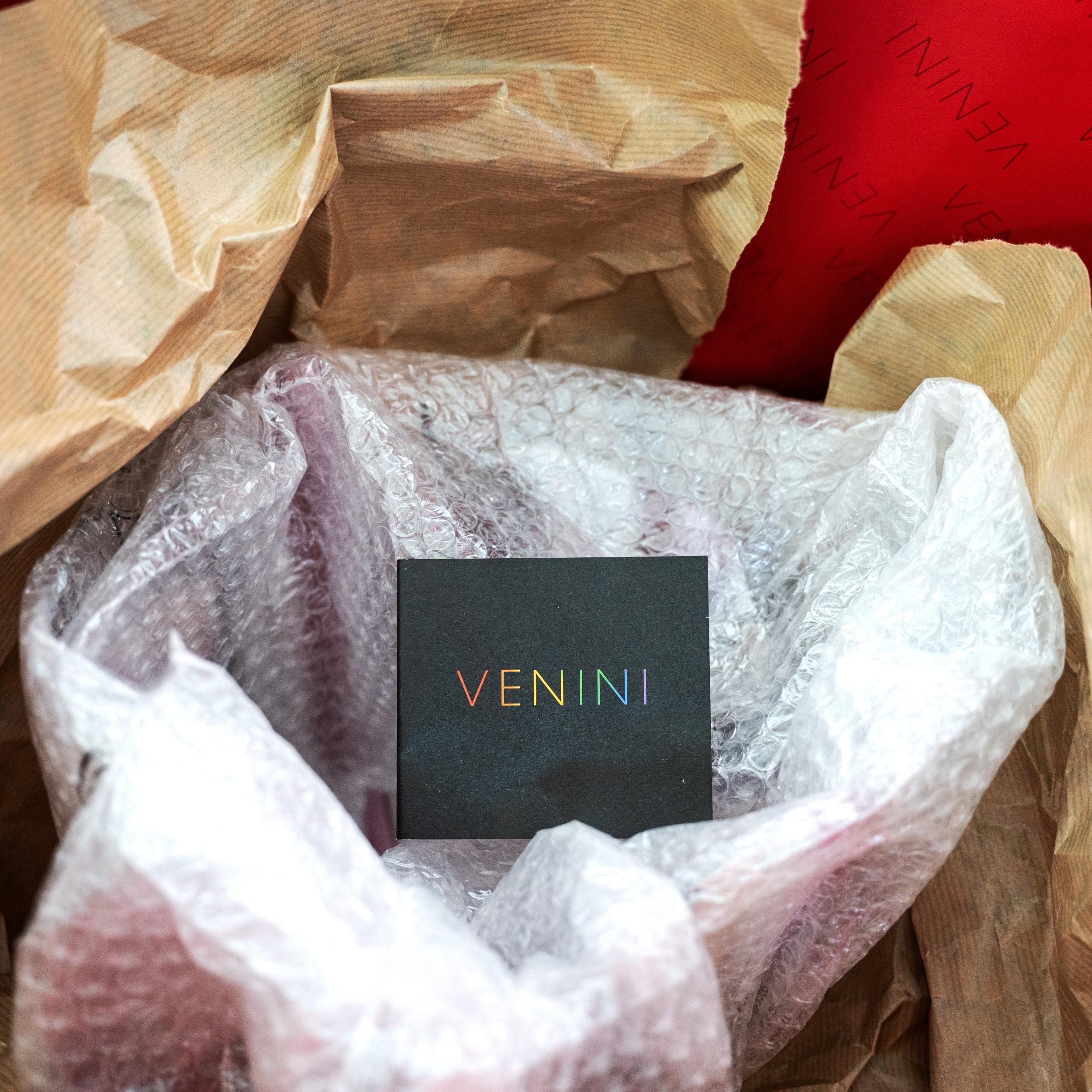 Venini vaso raro Fazzoletto a Canne multicolore in vetro di Murano, firmato 2010 In condizioni ottime in vendita a Venezia, IT