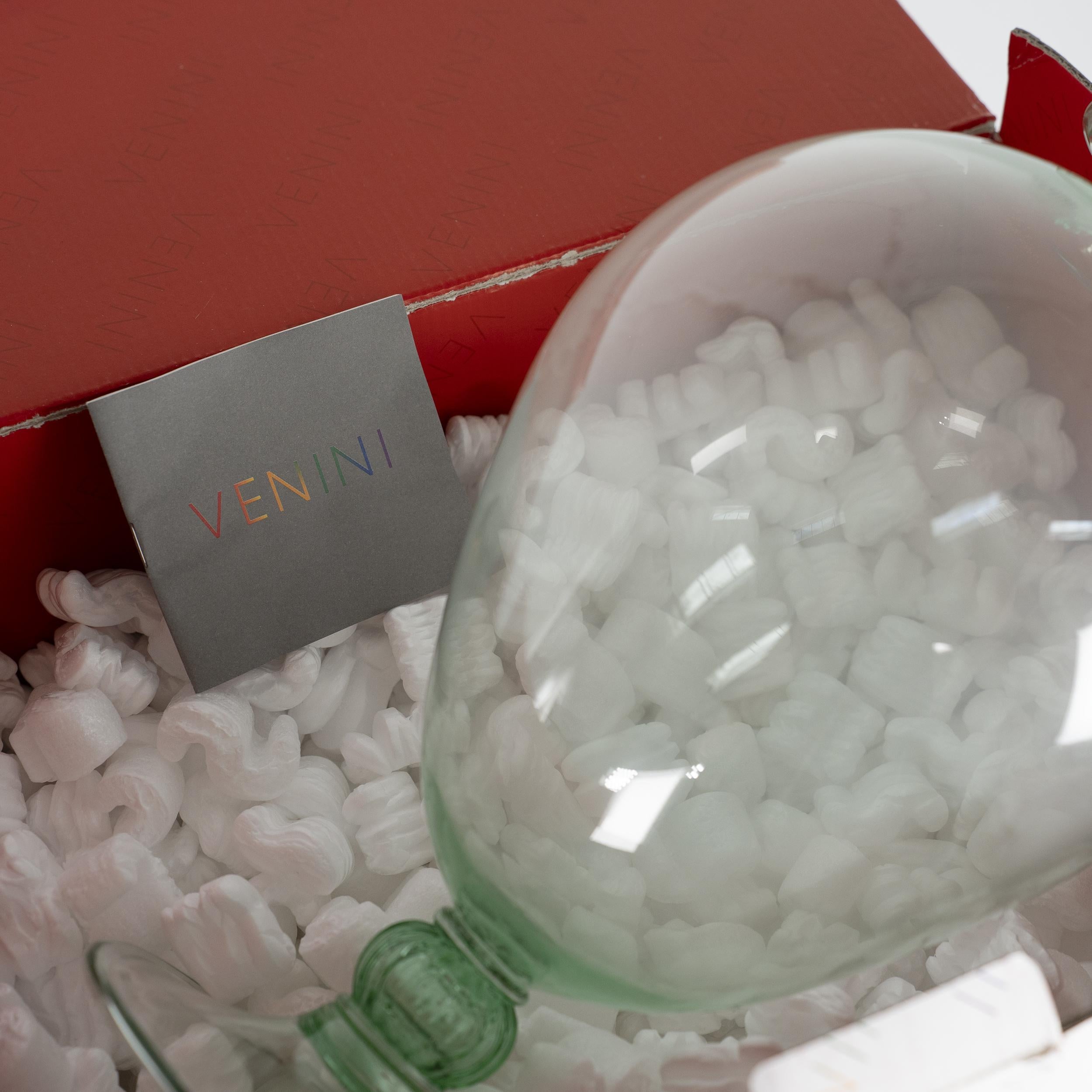 Fine XX secolo Venini vaso Veronese in Greene & Greene edizione firmata 2010 in vendita