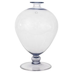 VENINI vase Veronese Wisteria Murano Glass Limited Edition 175/199 Signed 1998