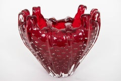 Venini Vase with Controlled Bubbles