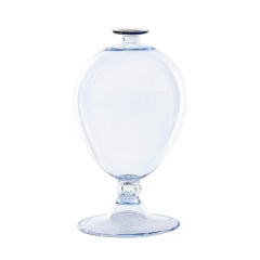 Venini Veronese 600.01 Glass Vase, Iceberg - Design Vittorio Zecchin - Damiani