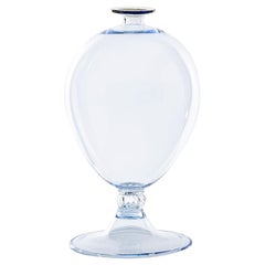 Venini Veronese 600.01 Glass Vase, Iceberg - Design Vittorio Zecchin - Damiani