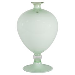 VENINI Veronese 90º Aniversario lattim verde Cristal Lim. Edición 13/90 año 2011