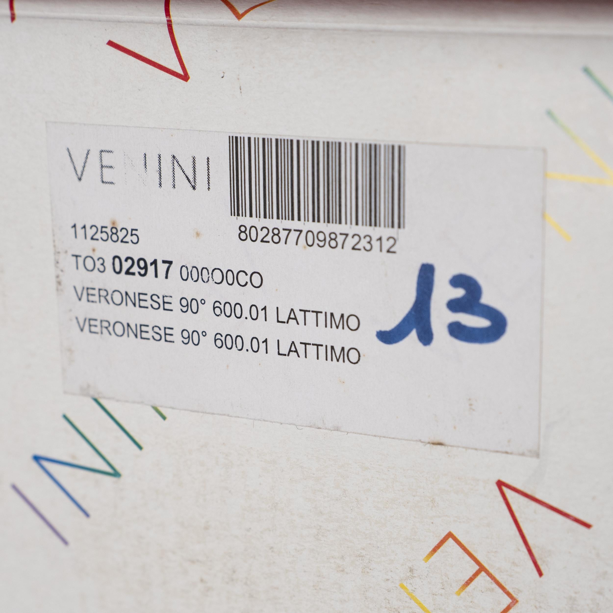 VENINI Veronese 90th Anniversary Verre blanc Edition limitée 13/90 année 2011 en vente 3