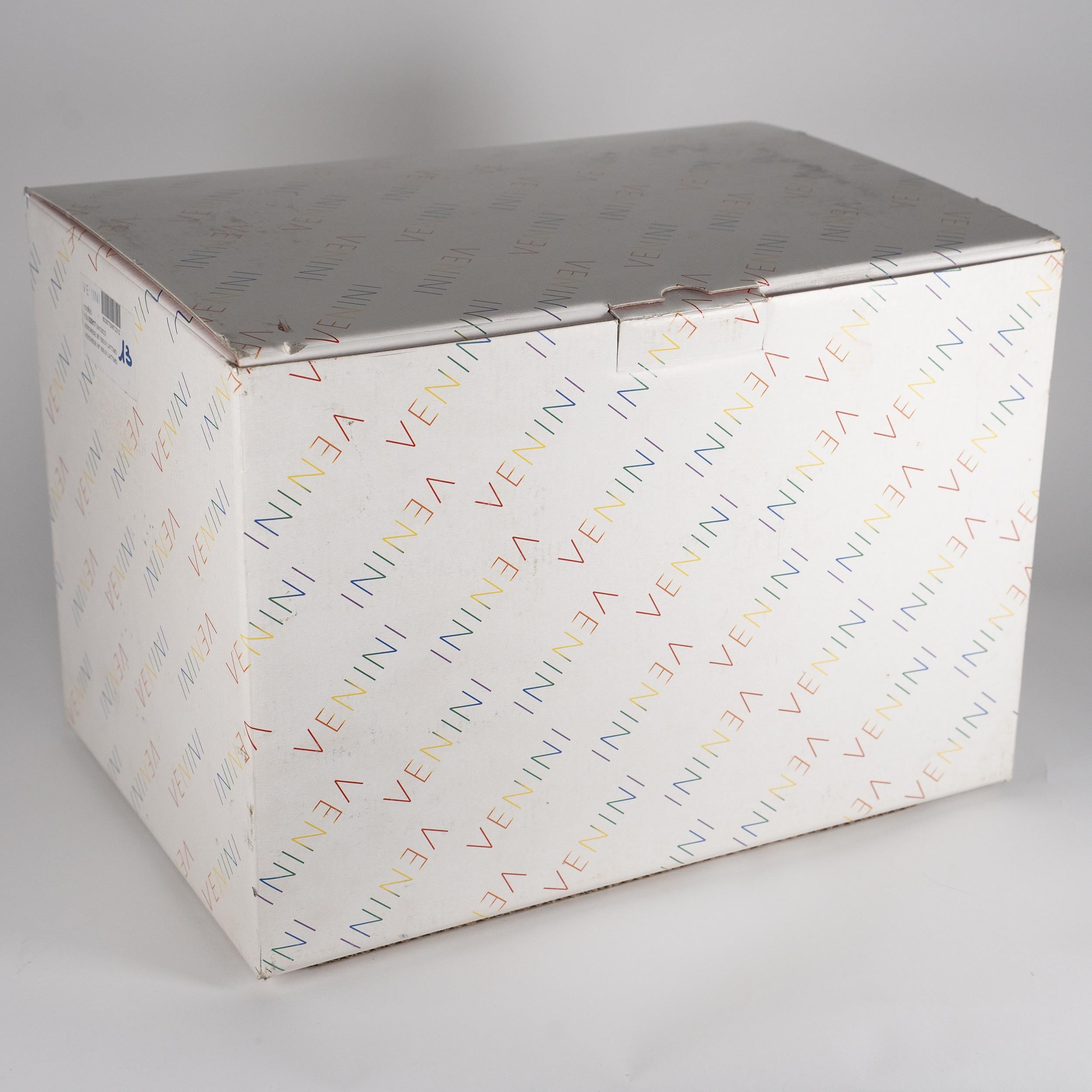 VENINI Veronese 90th Anniversary Verre blanc Edition limitée 13/90 année 2011 en vente 4