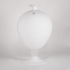 VENINI Veronese 90th Anniversary White Glass Limited Edition 13/90 year 2011