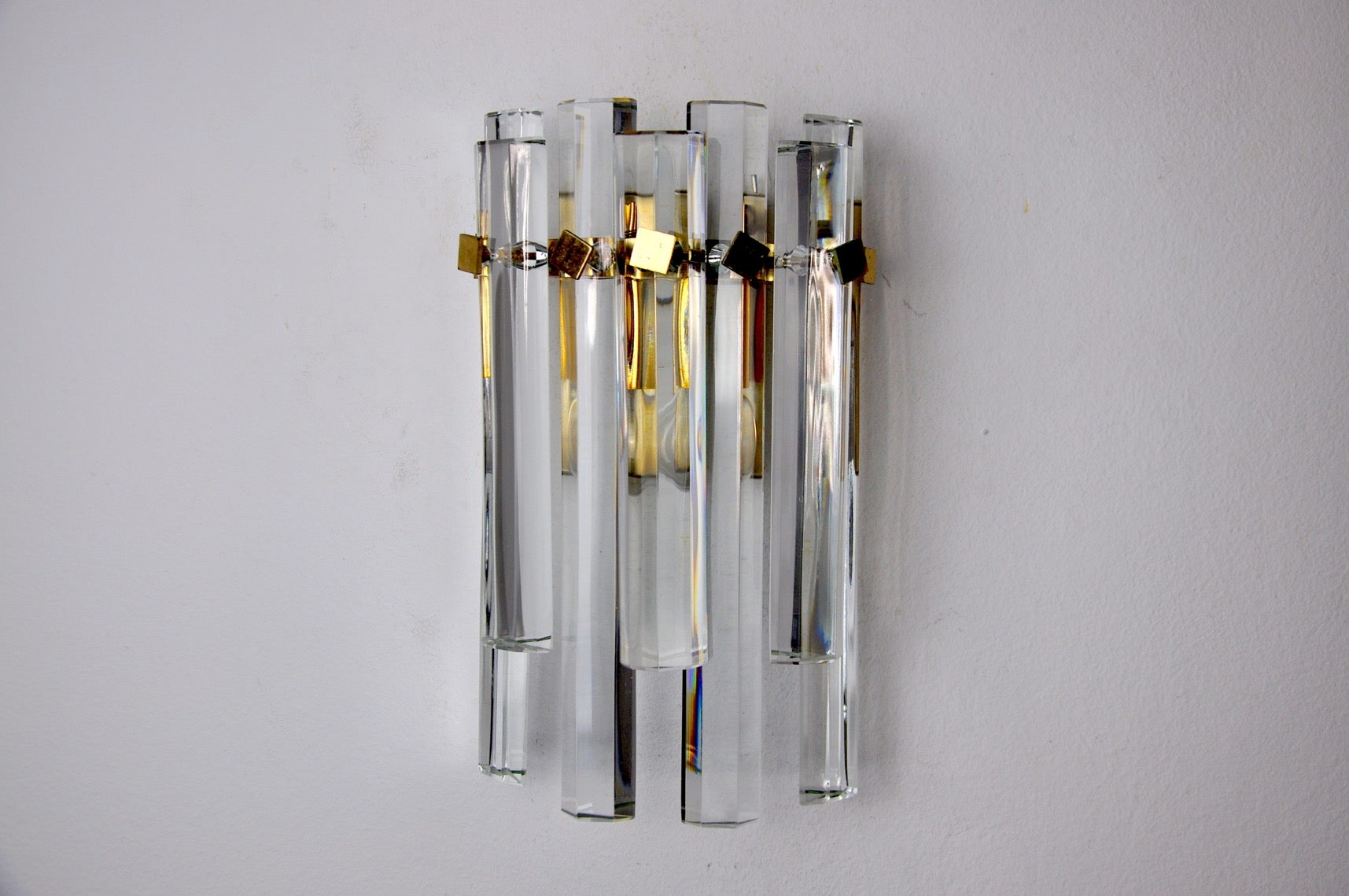Venini Wall Lamp for Carmer, Italy, 1970s