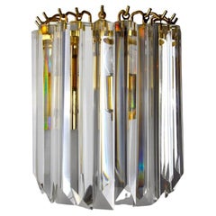 Venini Wall Lamp, Murano Glass, Italy, 1970